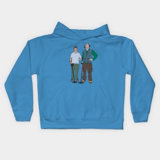 Russell & Hugh - DMDC - Detectorists Kids Hoodie